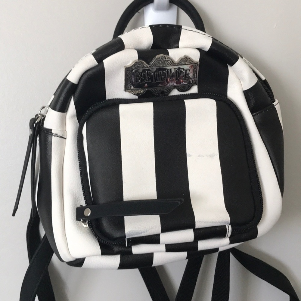 Beetlejuice mini backpack